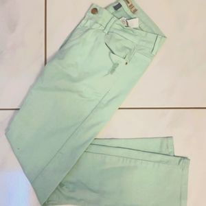2/$25 Mint Green Zara Denim Slim Fit Jeans